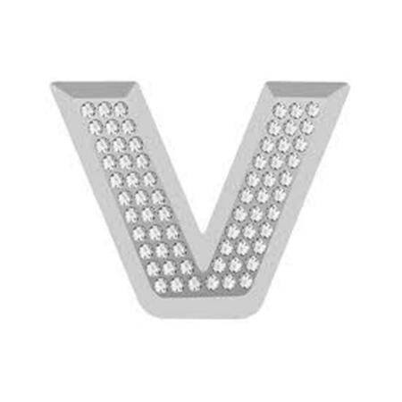 PILOT AUTOMOTIVE Bling Chrome Letter - V BL-555V